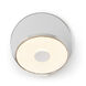 Gravy LED 4 inch Chrome with Silver Wall Sconce Wall Light, Plug-in